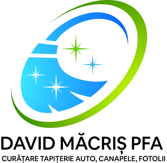 Logo David Măcriș PFA — curățare tapițerie auto, canapele și fotolii
